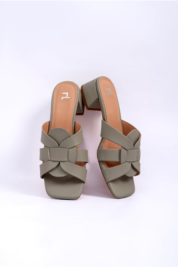 Green Block Heels-436572904
