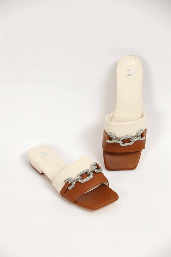 Beige Chappal-439022918