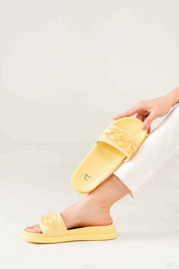 Yellow Chappal-440542902