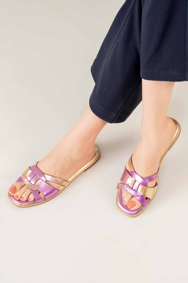 Purple Chappal-440582908