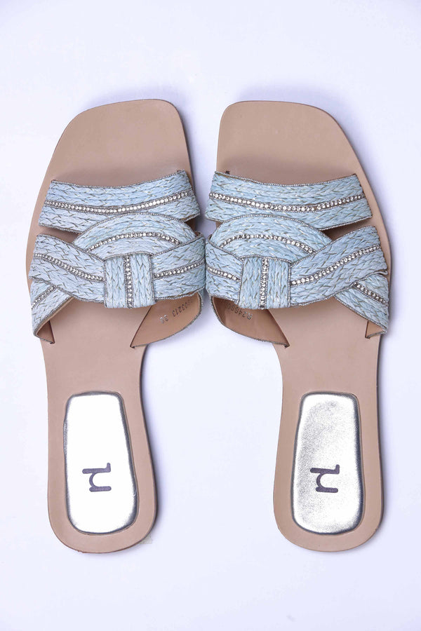 Blue Chappal-440642908