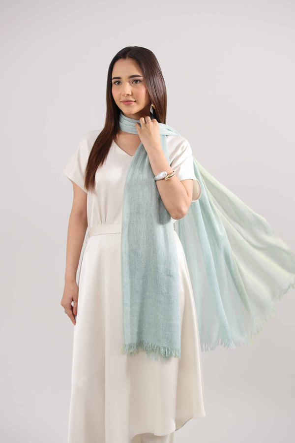 Green Women Scarf-442352104