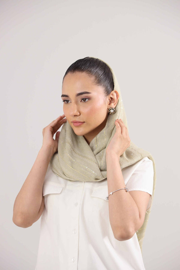 Yellow Women Scarf-442402102