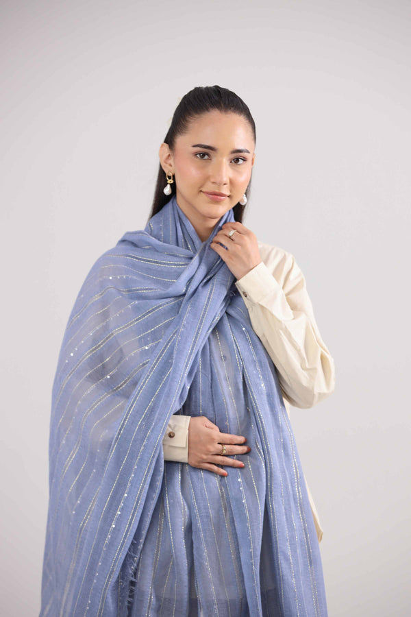 Navy Women Scarf-442402121