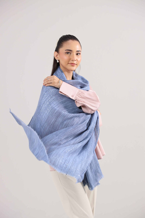 Navy Women Scarf-442422121