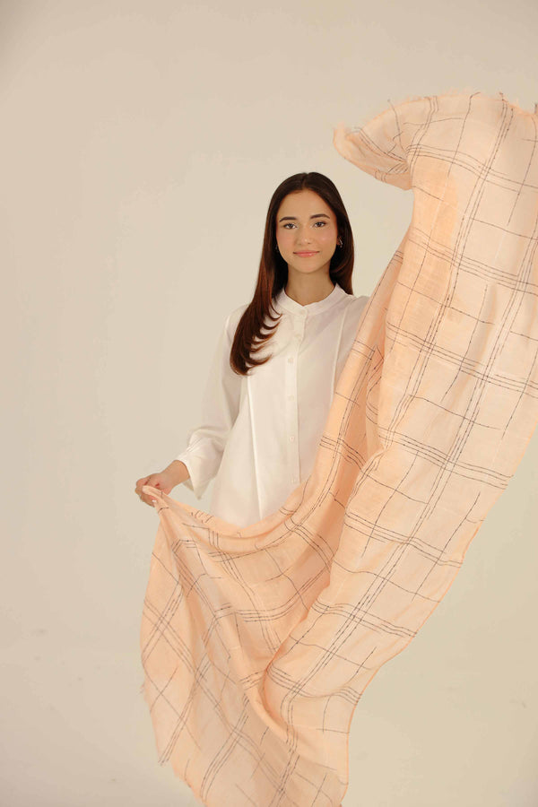 Pink Women Scarf-442472105