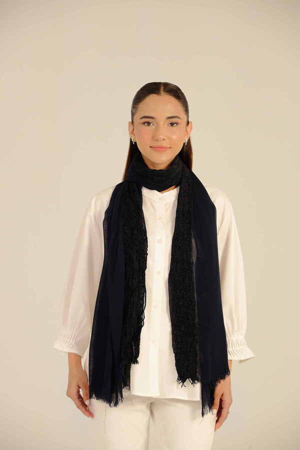 Navy Women Scarf-442552121