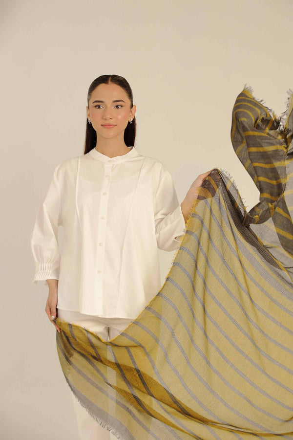 Yellow Women Scarf-442662102