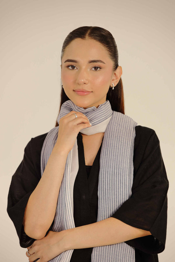 Blue Women Scarf-442672108