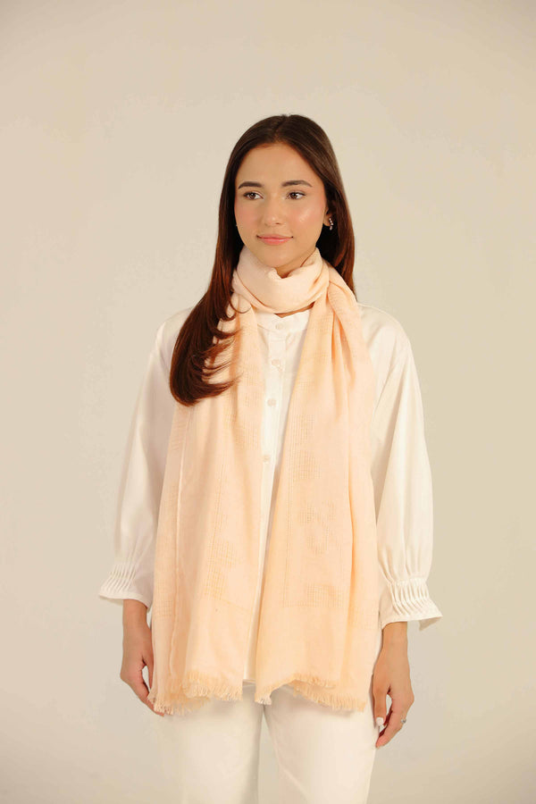 Pink Women Scarf-442692105