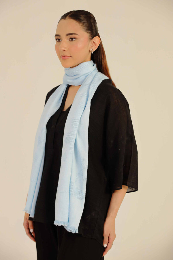 Blue Women Scarf-442692108