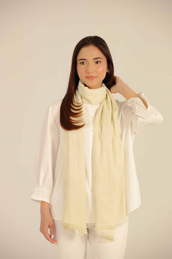Beige Women Scarf-442692118