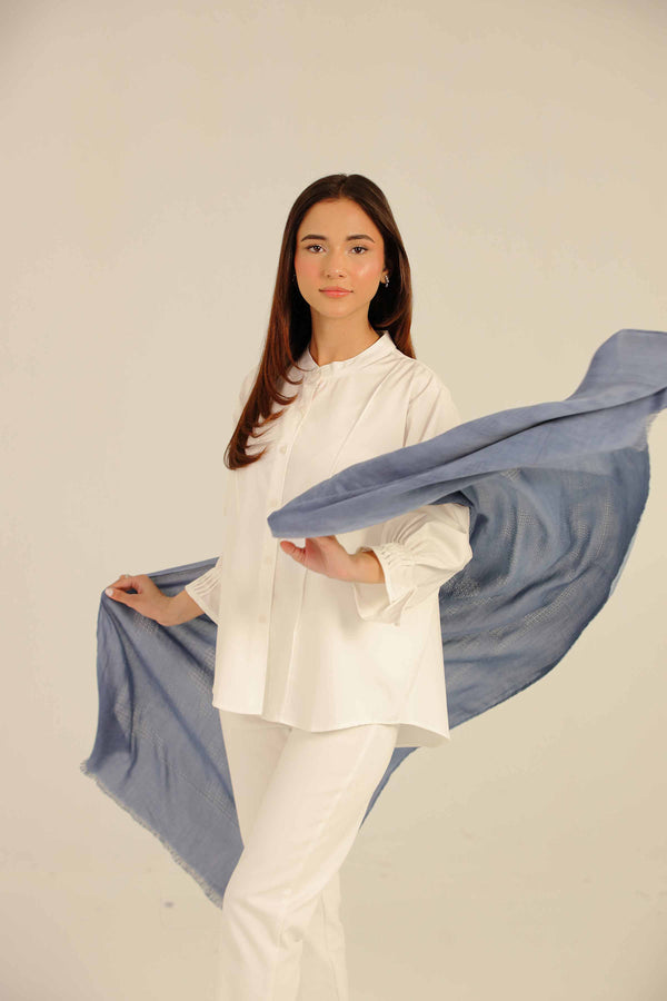 Navy Women Scarf-442692121