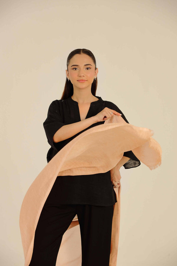 Pink Women Scarf-442702105