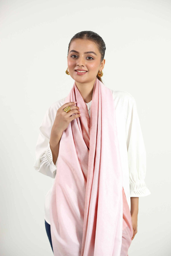 Pink Women Scarf-442772105