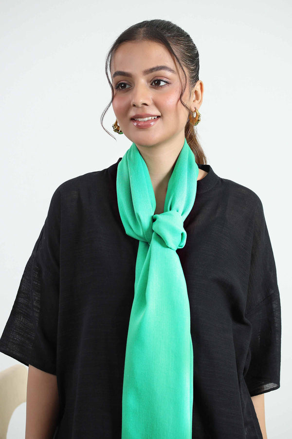 Green Women Scarf-442782104
