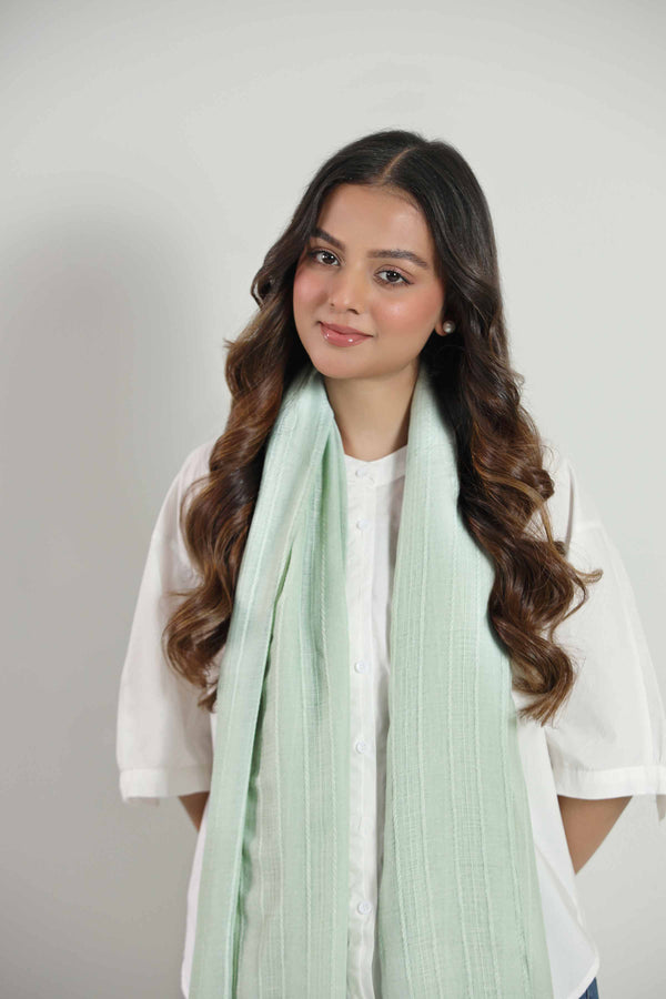 Green Women Scarf-442792104