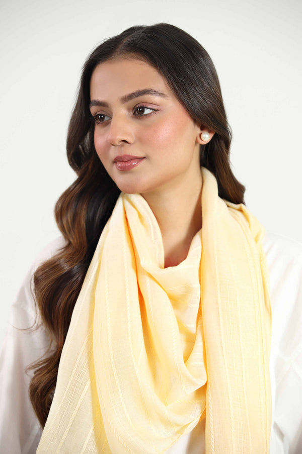 Peach Women Scarf-442802124