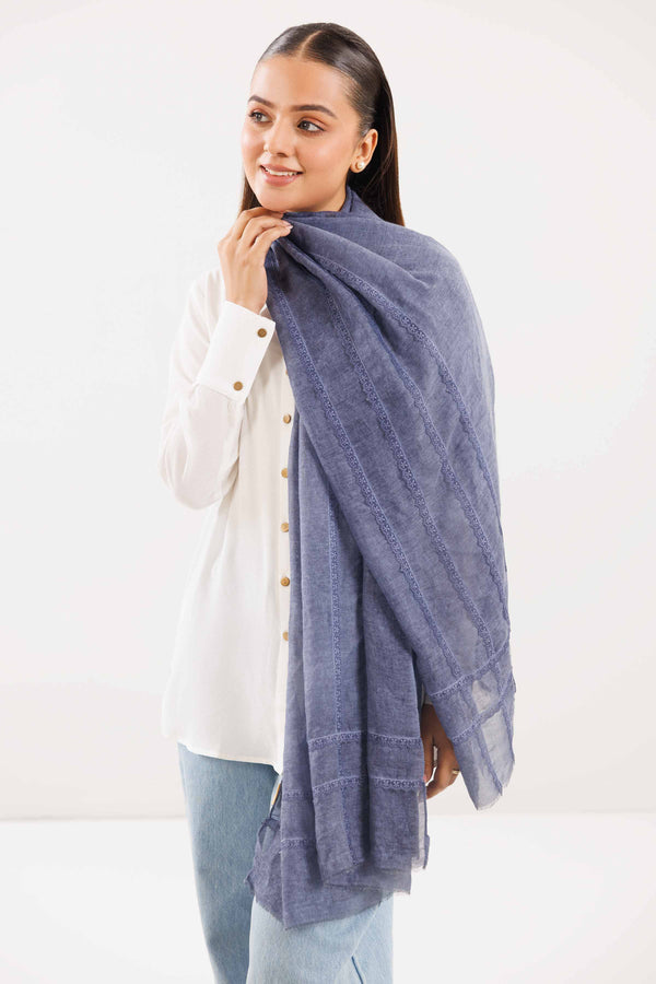 Blue Women Scarf-442822108