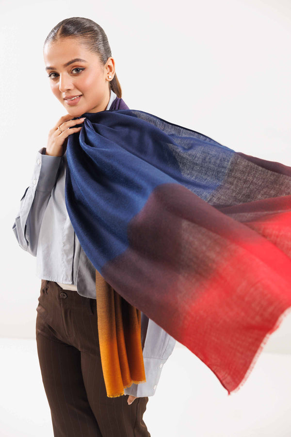 Royal Blue Women Scarf-442842120