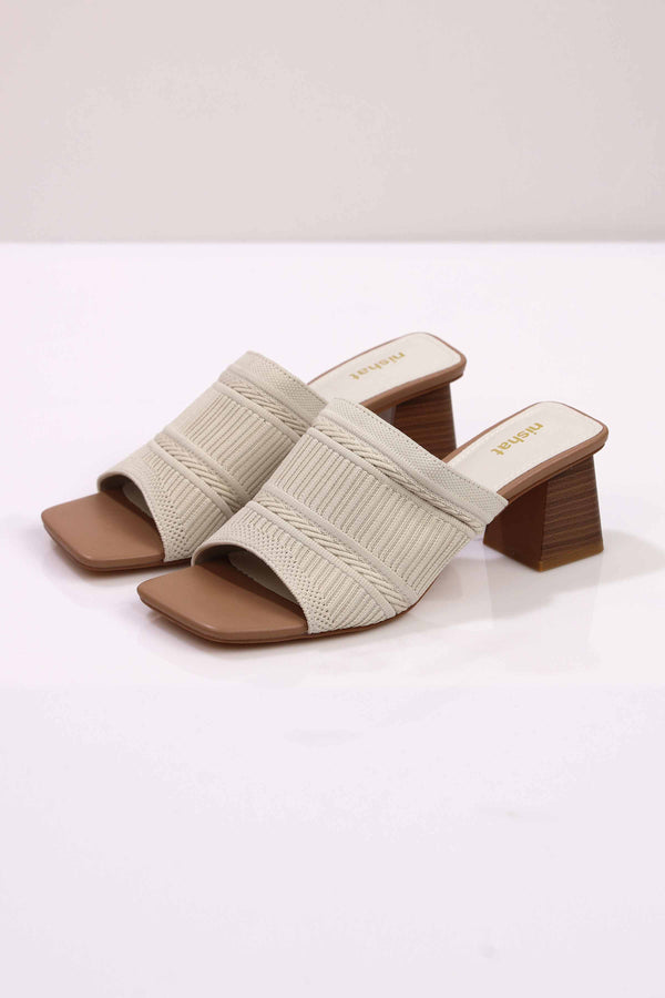 Dark Beige Wedge-443052918