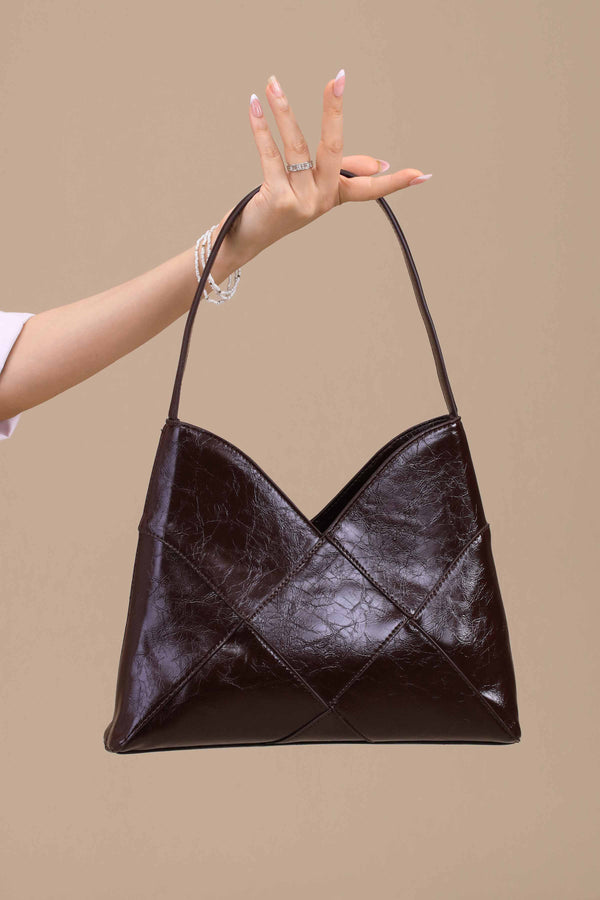 Coffee Shoulder Bag-443212117