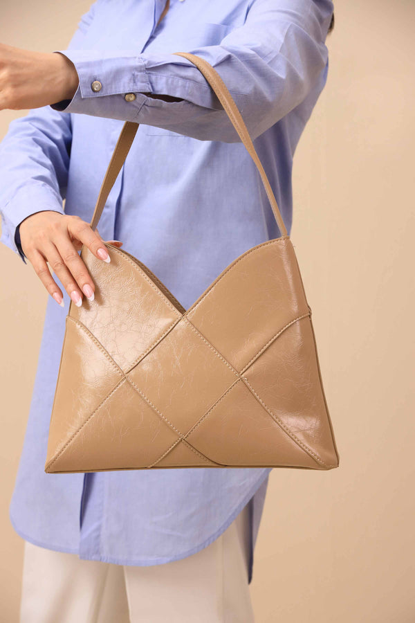 Beige Shoulder Bag-443212118