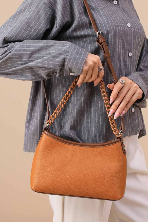 Tan Shoulder Bag-443222126