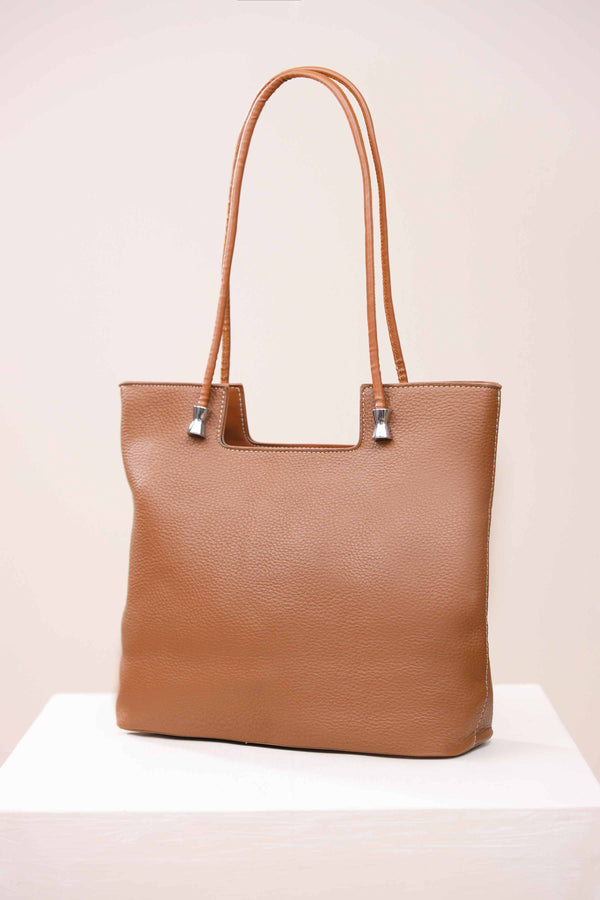 Brown Tote Bag-443512113