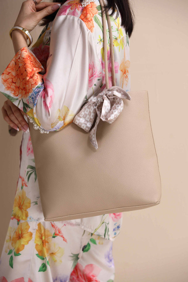 Light Khaki Tote Bag-443602130