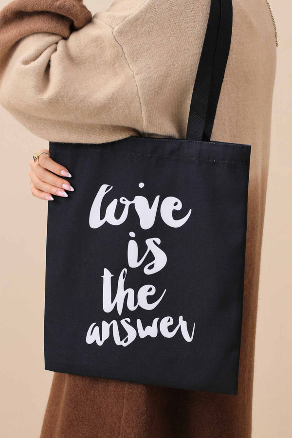 Black Fabric Bag-443782103