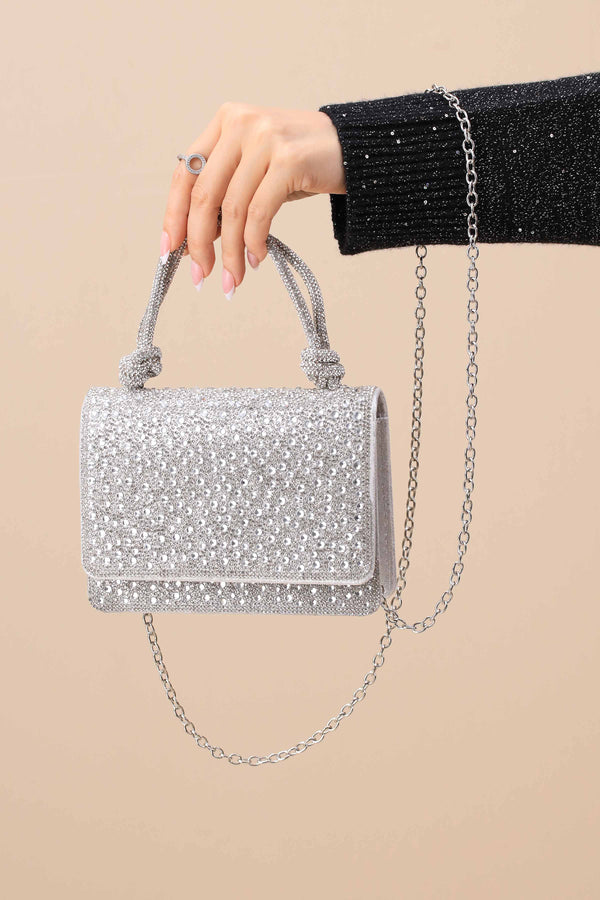 Silver Clutch-444112120