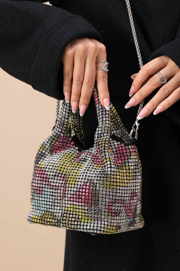 Silver Yellow Clutch-444182102