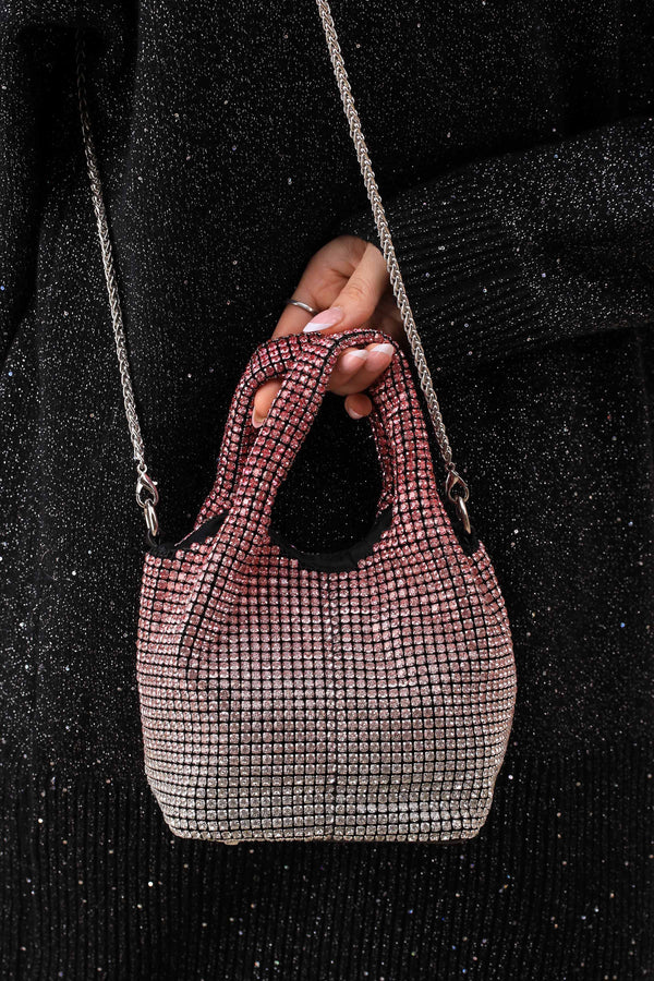 Gradient Pink Clutch-444192105