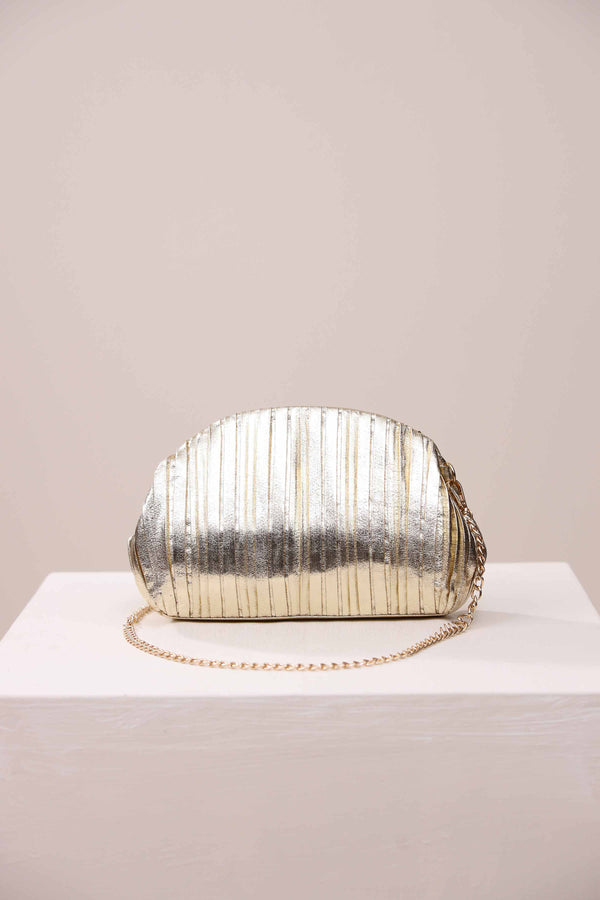Gold Shoulder Bag-444642119