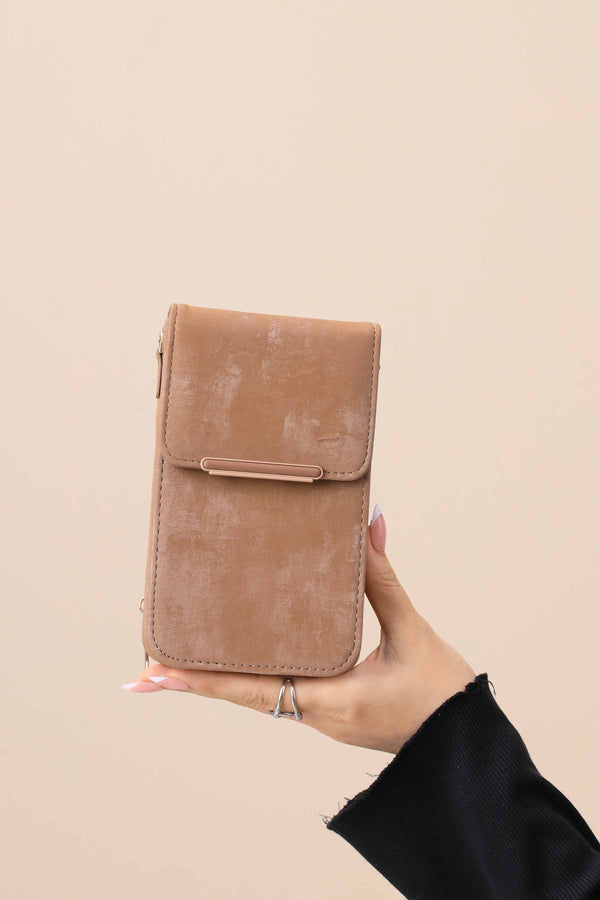 Brown Phone Bag-444922113