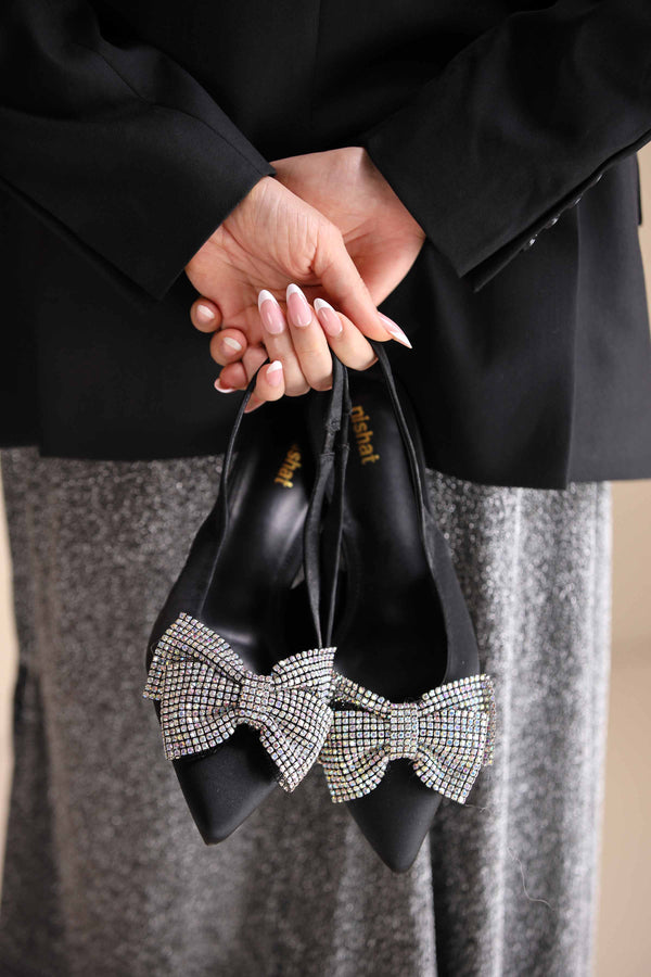 Black Pumps Heels-445372903