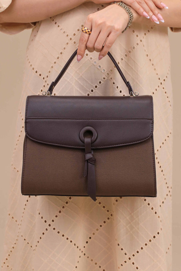 Coffee Shoulder Bag-445512117