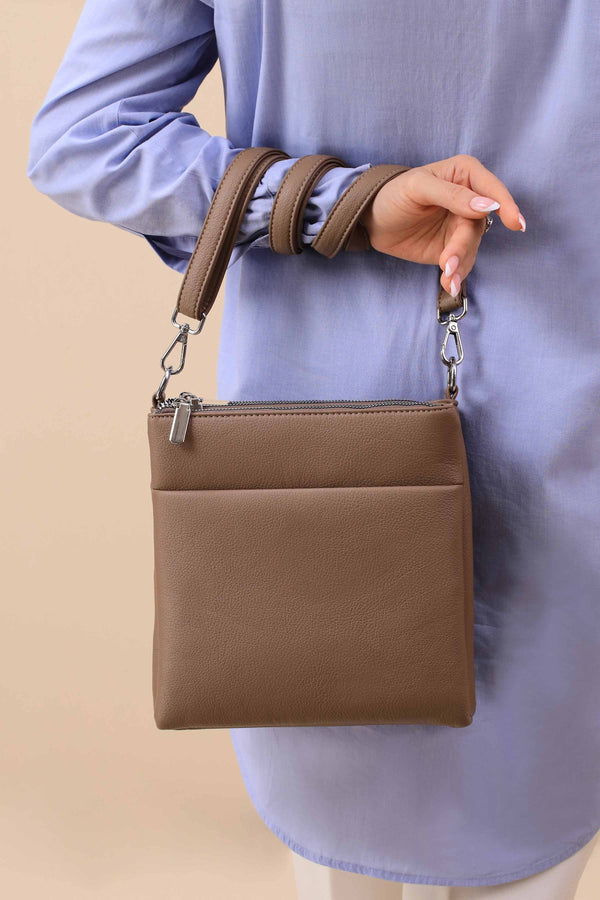 Coffee Shoulder Bag-445612118
