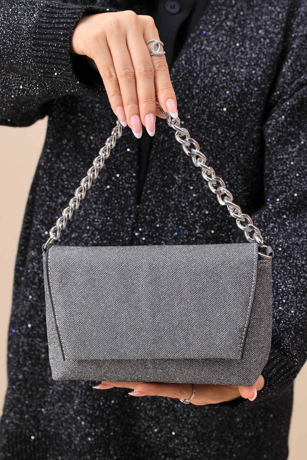 Dark Grey Clutch-445752121