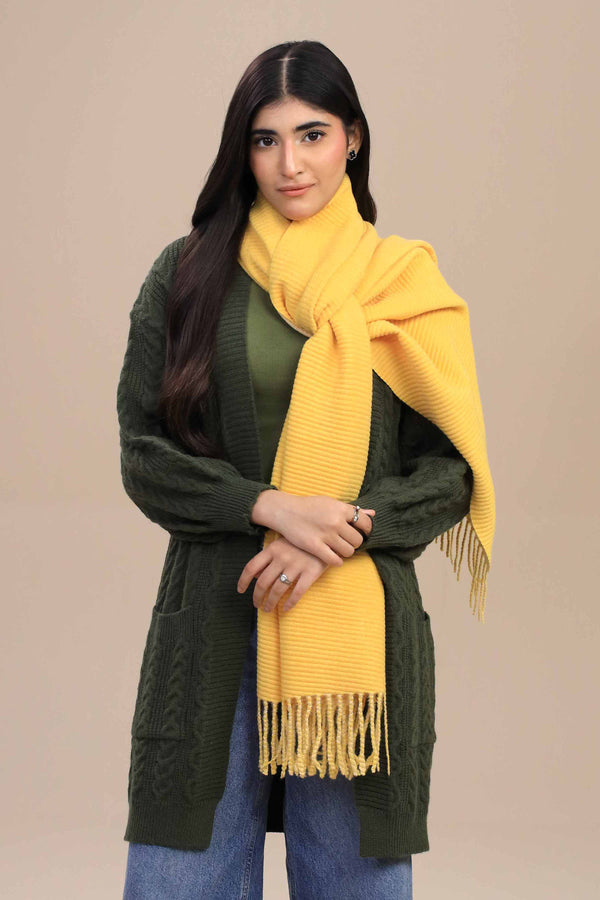 Yellow Women Shawl-446082102