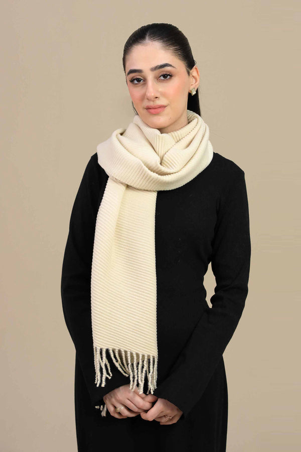 Off white Women Shawl-446082107