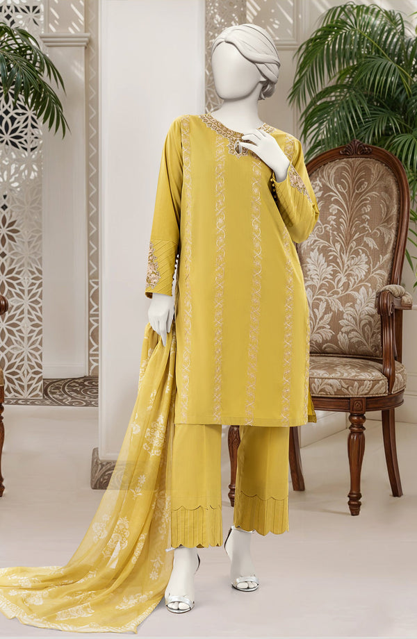 FESTIVE'25 EMBROIDERED 3PCS UNSTITCHED
