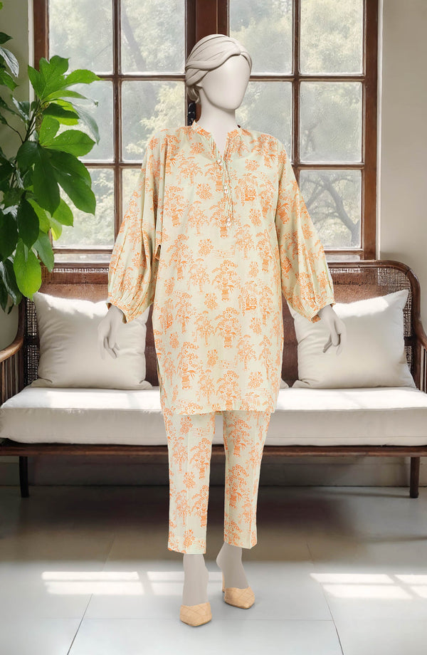 SUMMER'25 PRINTED CAMBRIC 2PCS UNSTITCHED