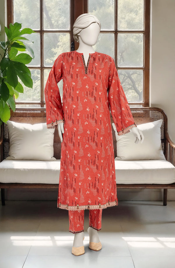 SUMMER'25 PRINTED CAMBRIC 2PCS UNSTITCHED
