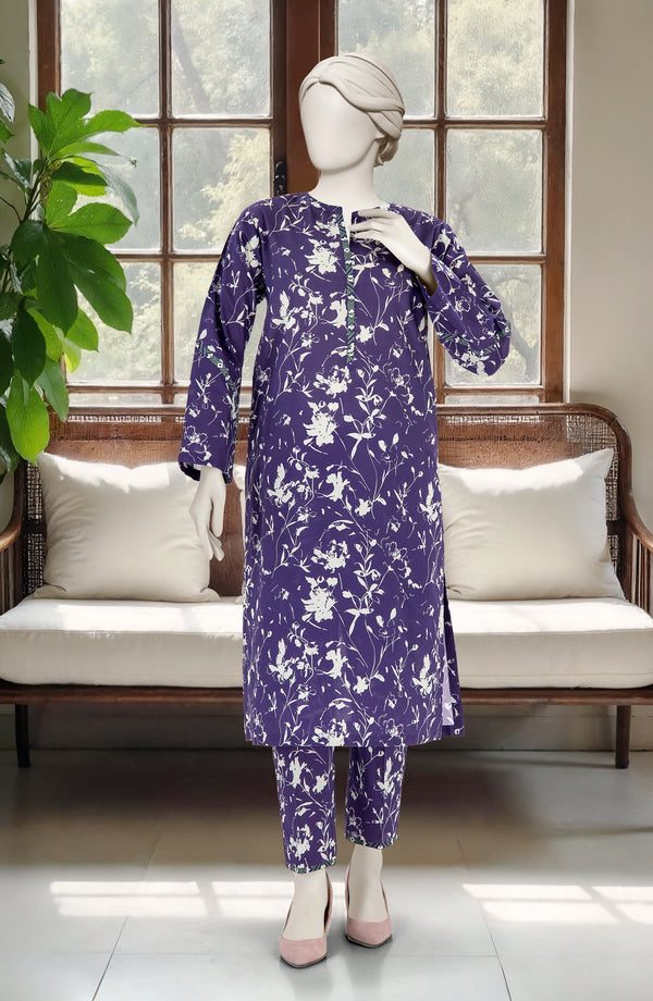 SUMMER'25 PRINTED CAMBRIC 2PCS UNSTITCHED