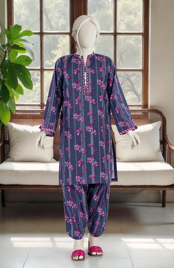 SUMMER'25 PRINTED CAMBRIC 2PCS UNSTITCHED