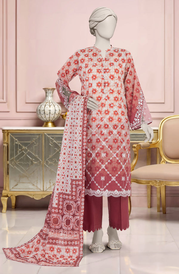 FESTIVE'25 EMBROIDERED LAWN 3PCS UNSTITCHED