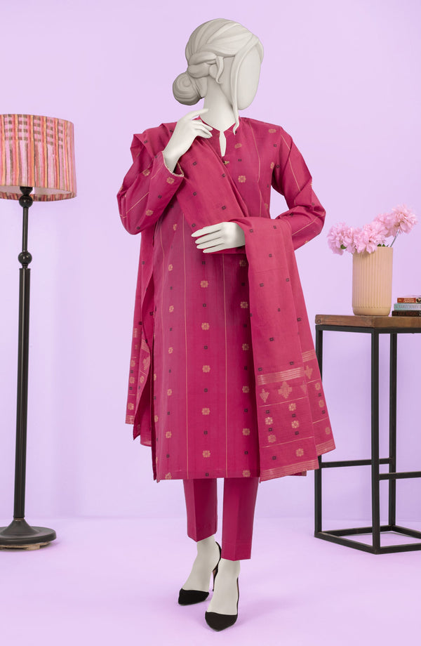 SUMMER'25 JACQUARD 3PCS UNSTITCHED