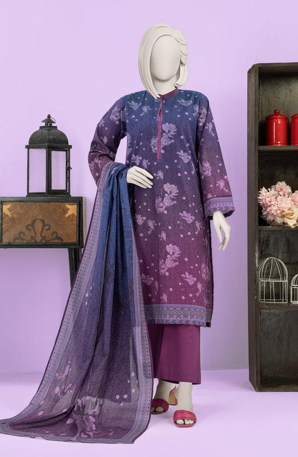 PRINTED LAWN 2PCS UNSTITCHED